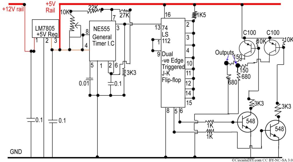 Inverter circuit Oscillator Board