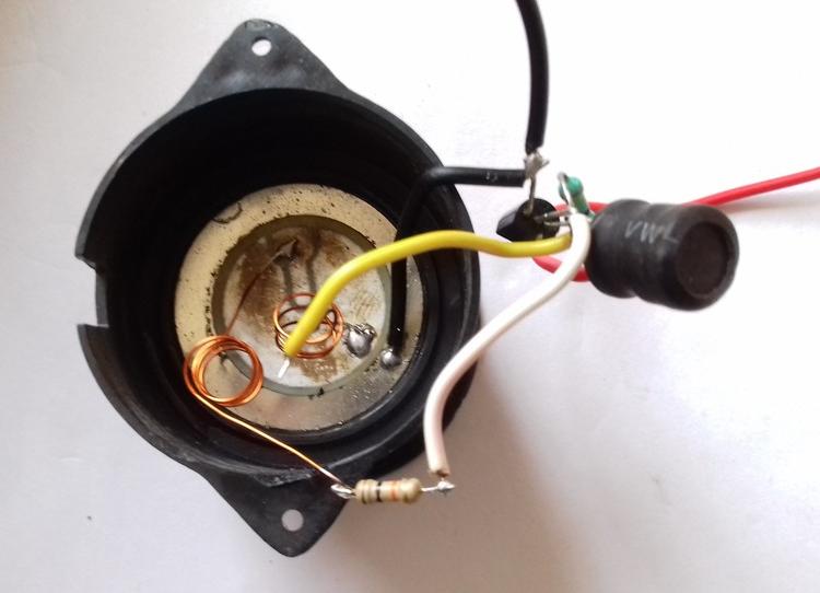 piezo buzzer circuit build1