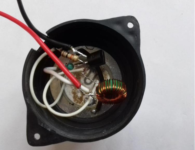 piezo buzzer circuit build2