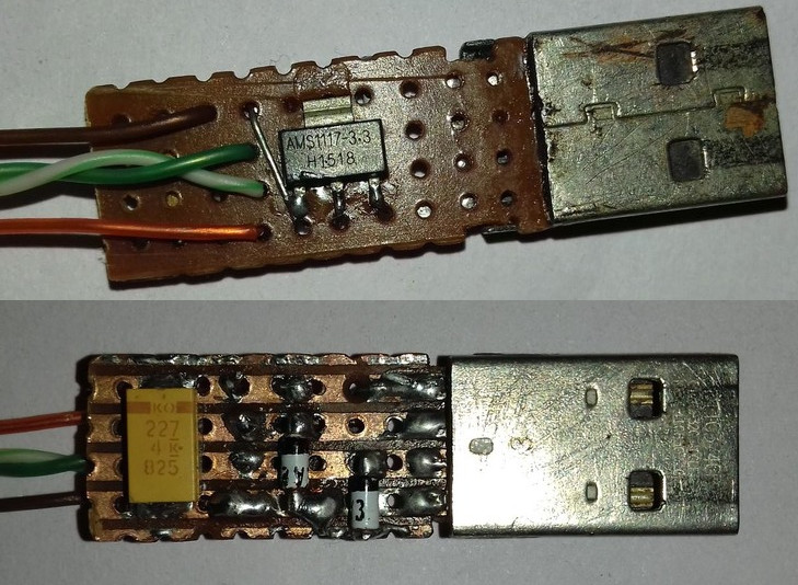 3.3 volt USB breakout board