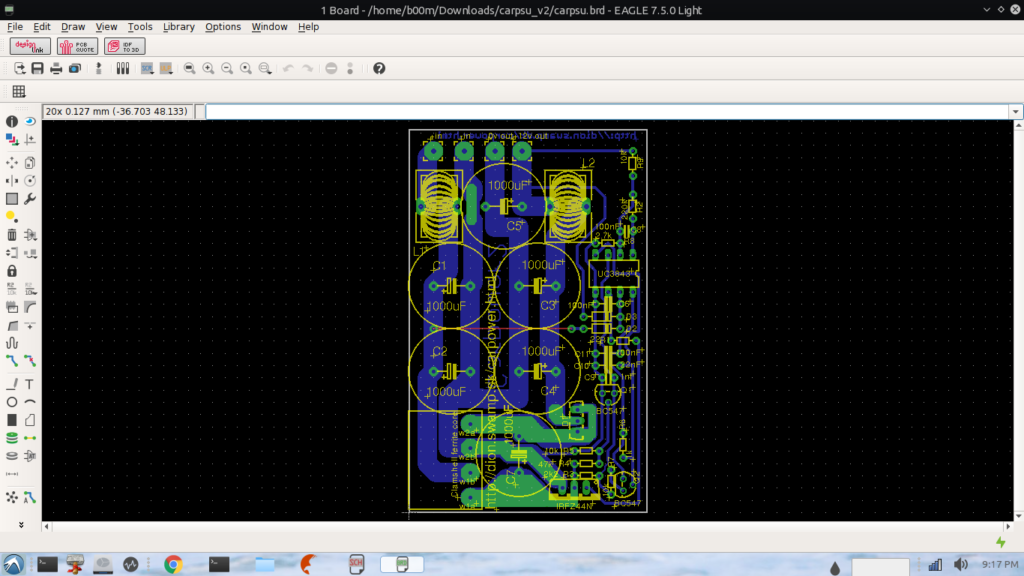 Eagle PCB design software