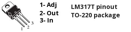 LM317 pinout