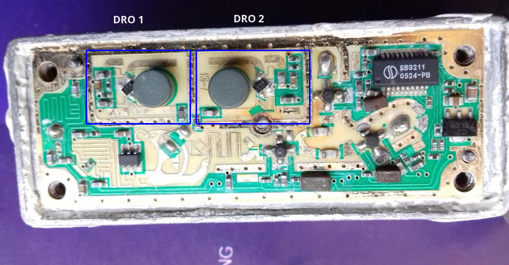 LNB dielectric resonator oscillator section