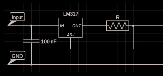 LM317 constant current circuit featured